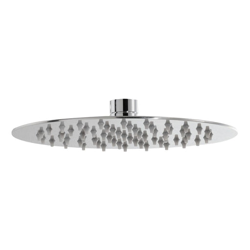Abode Storm Slimline 200x200x3mm Circular Showerhead - St/Steel - Unbeatable Bathrooms