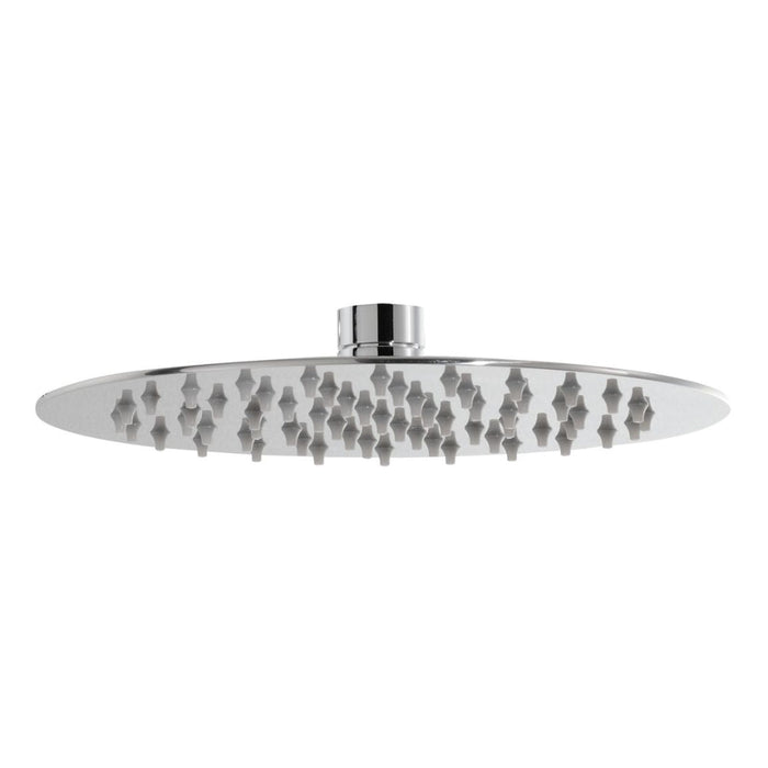 Abode Storm Slimline 200x200x3mm Circular Showerhead - St/Steel - Unbeatable Bathrooms