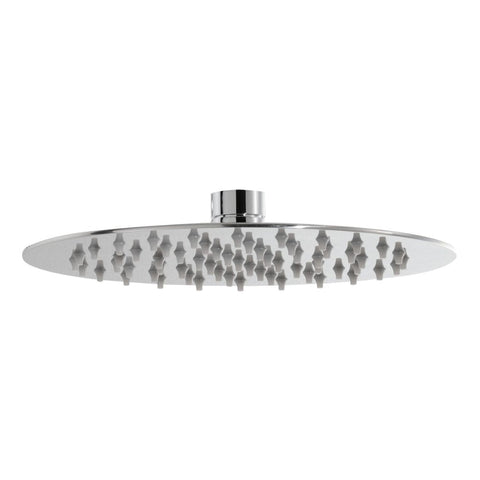 Abode Storm Slimline 200x200x3mm Circular Showerhead - St/Steel - Unbeatable Bathrooms
