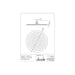 Abode Storm Slimline 300x300x3mm Circular Showerhead - St/Steel - Unbeatable Bathrooms