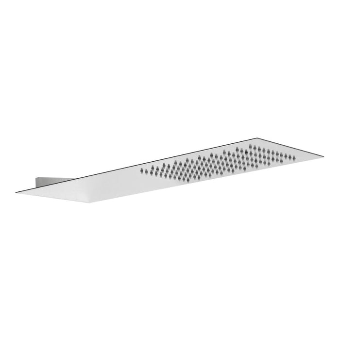 Abode Storm Slimline 3mm Wall Mounted Showerhead - St/Steel - Unbeatable Bathrooms