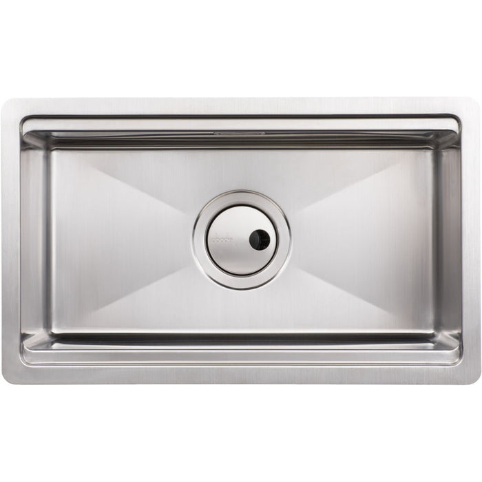 Abode Studio 1B Undermount Sink (inc. Accessories) - St/Steel - Unbeatable Bathrooms