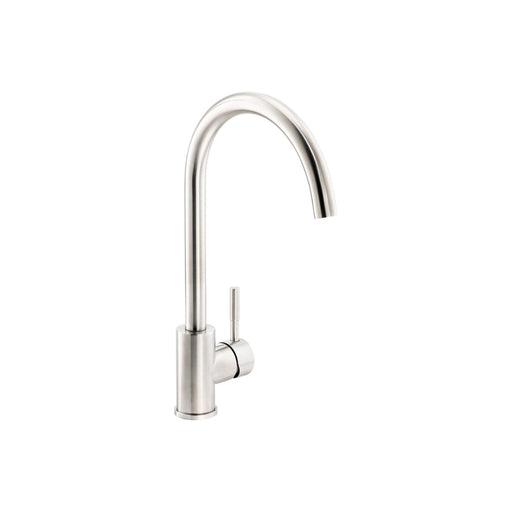 Abode Sway Single Lever Mixer Tap - St/Steel - Unbeatable Bathrooms
