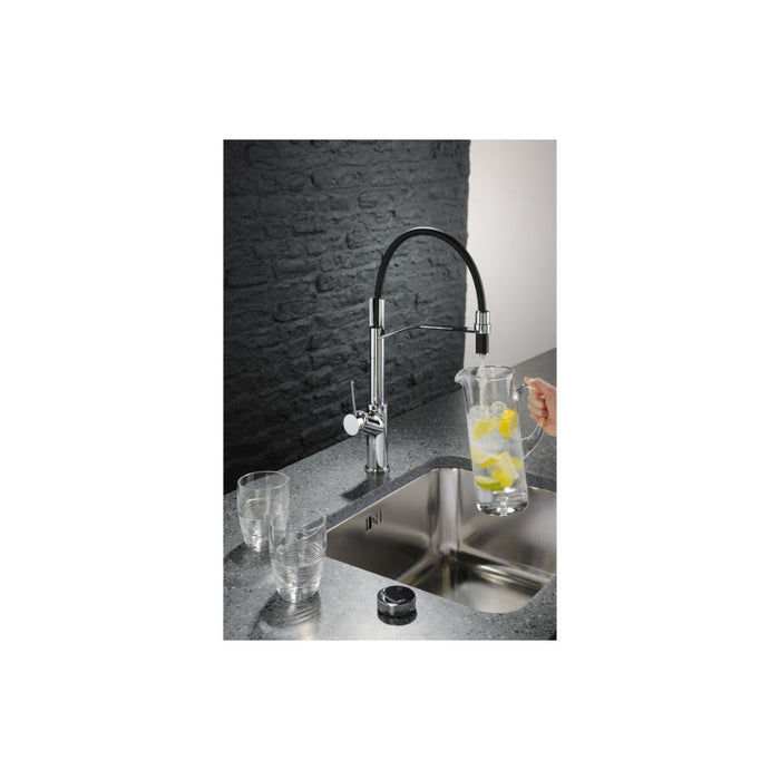 Abode Swich Diverter Valve - Round Handle with Filter - Unbeatable Bathrooms
