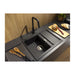 Abode Synchronist Compact 1.25B & Drainer Inset/Undermount Sink - Unbeatable Bathrooms