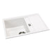 Abode Synchronist Compact 1.25B & Drainer Inset/Undermount Sink - Unbeatable Bathrooms
