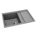 Abode Synchronist Compact 1.25B & Drainer Inset/Undermount Sink - Unbeatable Bathrooms