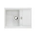 Abode Synchronist Compact 1.25B & Drainer Inset/Undermount Sink - Unbeatable Bathrooms