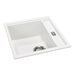 Abode Synchronist Compact 1.25B Inset/Undermount Sink - Unbeatable Bathrooms