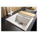 Abode Synchronist Compact 1.25B Inset/Undermount Sink - Unbeatable Bathrooms