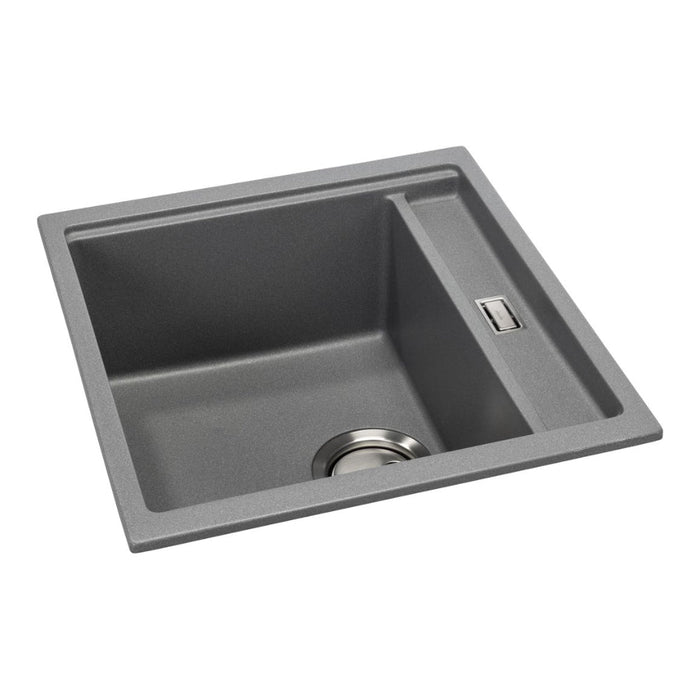 Abode Synchronist Compact 1.25B Inset/Undermount Sink - Unbeatable Bathrooms