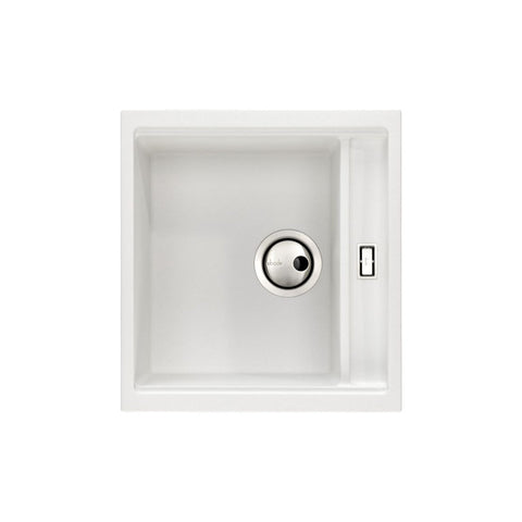 Abode Synchronist Compact 1.25B Inset/Undermount Sink - Unbeatable Bathrooms