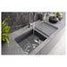 Abode Synchronist Large 1.25B & Drainer Inset/Undermount Sink - Unbeatable Bathrooms