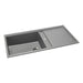 Abode Synchronist Large 1.25B & Drainer Inset/Undermount Sink - Unbeatable Bathrooms