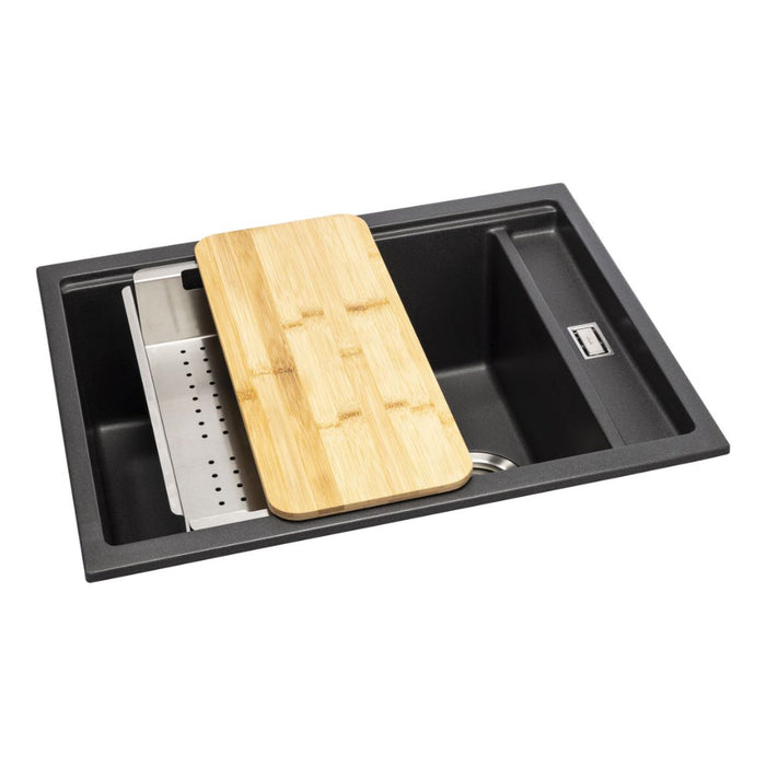 Abode Synchronist Large 1.25B Inset/Undermount Sink - Unbeatable Bathrooms