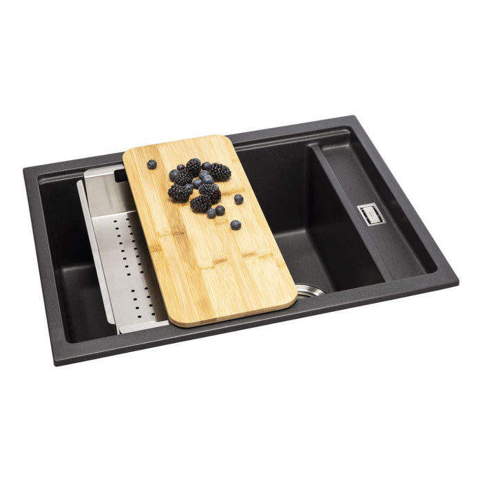 Abode Synchronist Large 1.25B Inset/Undermount Sink - Unbeatable Bathrooms