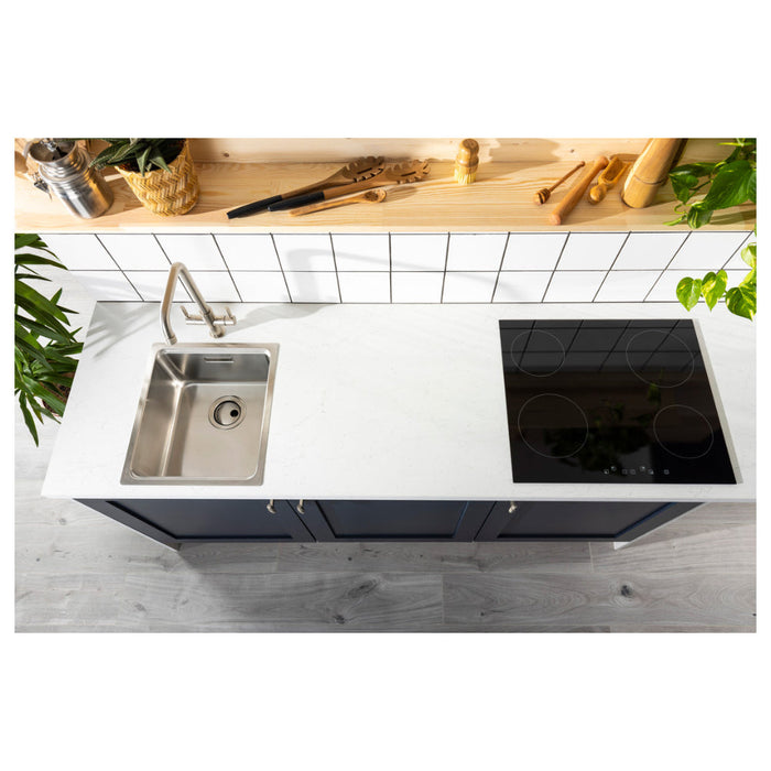 Abode System Sync 1B Large Main Bowl - St/Steel - Unbeatable Bathrooms