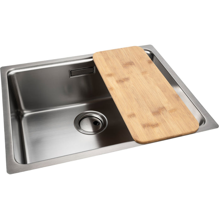 Abode System Sync 1B Large Main Bowl - St/Steel - Unbeatable Bathrooms