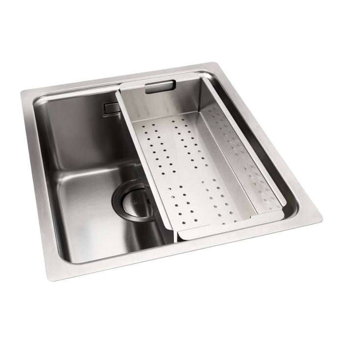 Abode System Sync 1B Main Bowl - St/Steel - Unbeatable Bathrooms