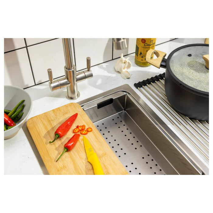 Abode System Sync Colander - St/Steel - Unbeatable Bathrooms