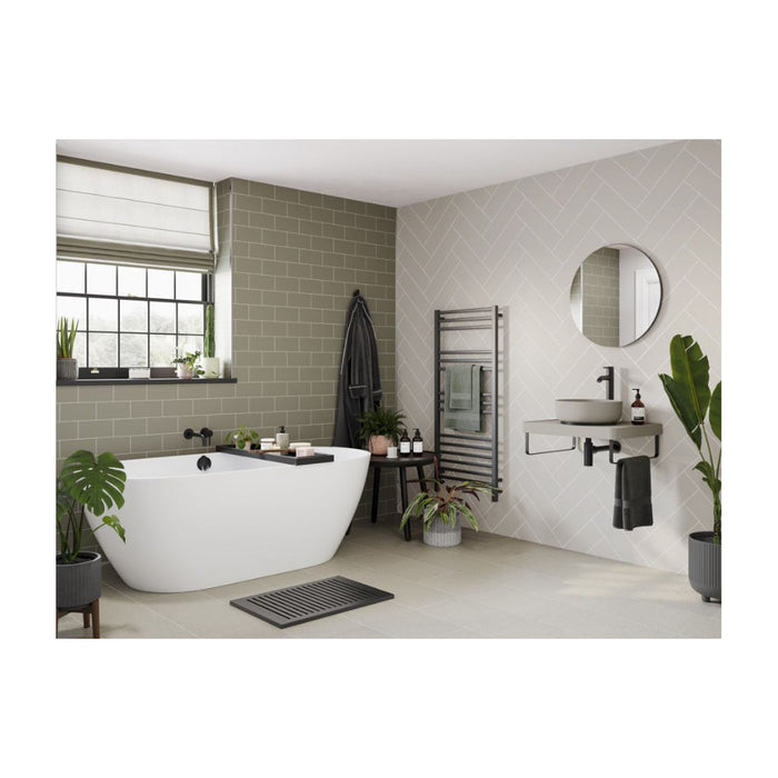 Abode Tableau 600mm Basin Shelf & Brackets - Unbeatable Bathrooms
