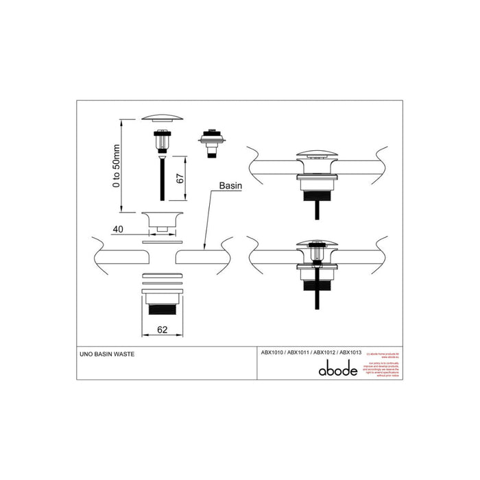 Abode Tableau/Cava Shelf & Round Basin Set - Unbeatable Bathrooms