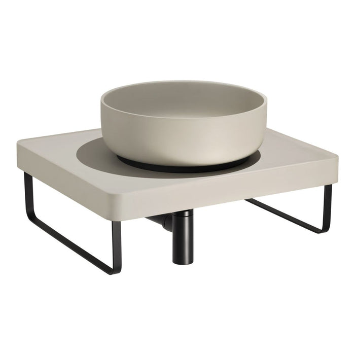 Abode Tableau/Cava Shelf & Round Basin Set - Unbeatable Bathrooms