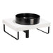 Abode Tableau/Iox Shelf & Round Basin Set - Unbeatable Bathrooms