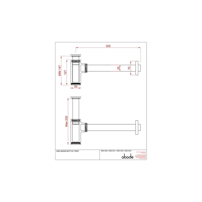 Abode Tableau/Iox Shelf & Tablet Basin Set - Unbeatable Bathrooms