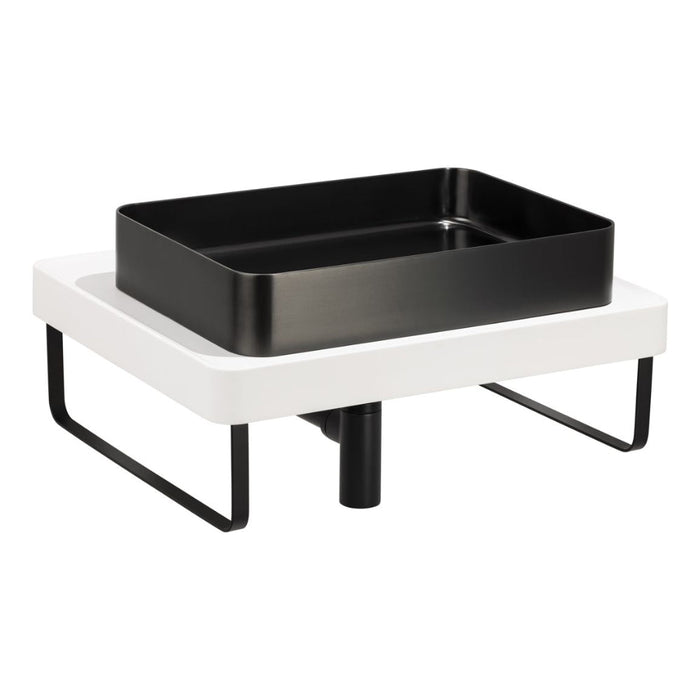 Abode Tableau/Iox Shelf & Tablet Basin Set - Unbeatable Bathrooms