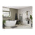 Abode Tableau Optional Towel Rail - Unbeatable Bathrooms