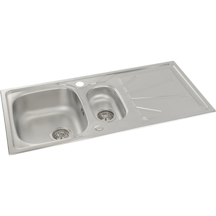 Abode Trydent 1.5B Inset St/Steel Sink Tap Pack - Unbeatable Bathrooms