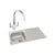 Abode Trydent 1B Inset St/Steel Sink & Tap Pack - Unbeatable Bathrooms
