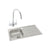 Abode Trydent 1B Inset St/Steel Sink & Tap Pack - Unbeatable Bathrooms