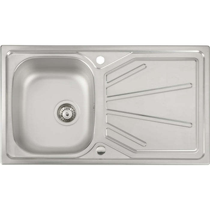 Abode Trydent 1B Inset St/Steel Sink & Tap Pack - Unbeatable Bathrooms