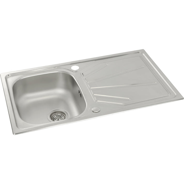 Abode Trydent 1B Inset St/Steel Sink & Tap Pack - Unbeatable Bathrooms