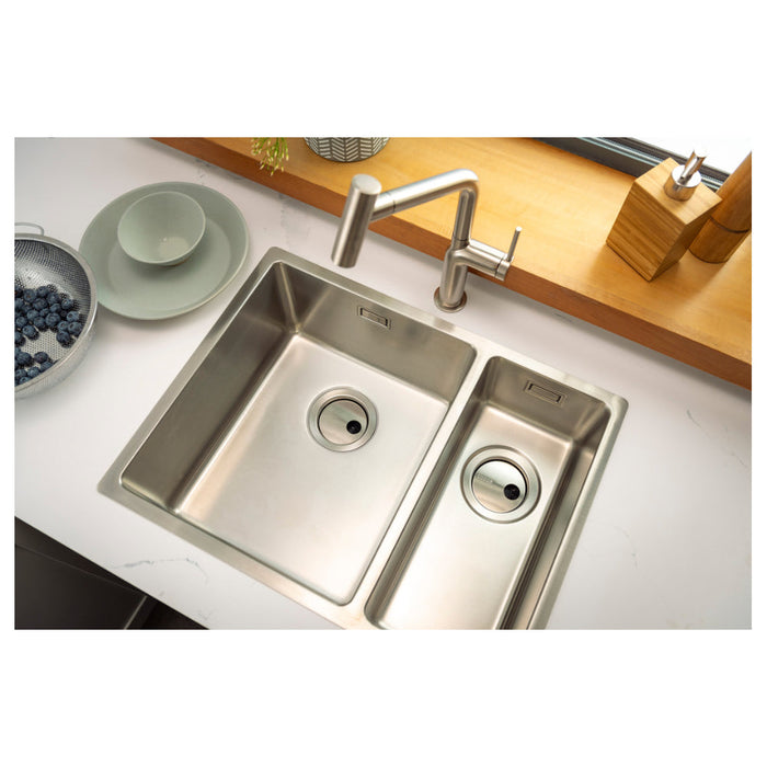 Abode Tubist T Single Lever Mixer Tap w/Pull Out - Chrome - Unbeatable Bathrooms