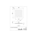 Abode Uno 200x200mm Shower Head - Unbeatable Bathrooms