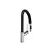 Abode Virtue Nero Mixer Tap w/Pull Out - Chrome - Unbeatable Bathrooms