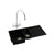 Abode Xcite 1.5B Inset Black Metallic Sink Tap Pack - Unbeatable Bathrooms