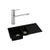 Abode Xcite 1.5B Inset Black Metallic Sink Tap Pack - Unbeatable Bathrooms