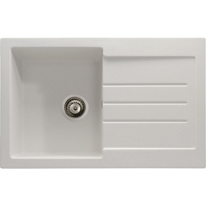 Abode Xcite 1B & Drainer Granite Inset Sink - Unbeatable Bathrooms