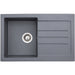 Abode Xcite 1B & Drainer Granite Inset Sink - Unbeatable Bathrooms