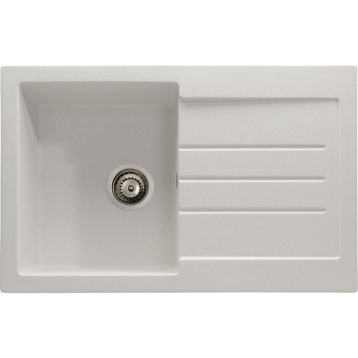 Abode Xcite 1B & Drainer Granite Inset Sink - Unbeatable Bathrooms