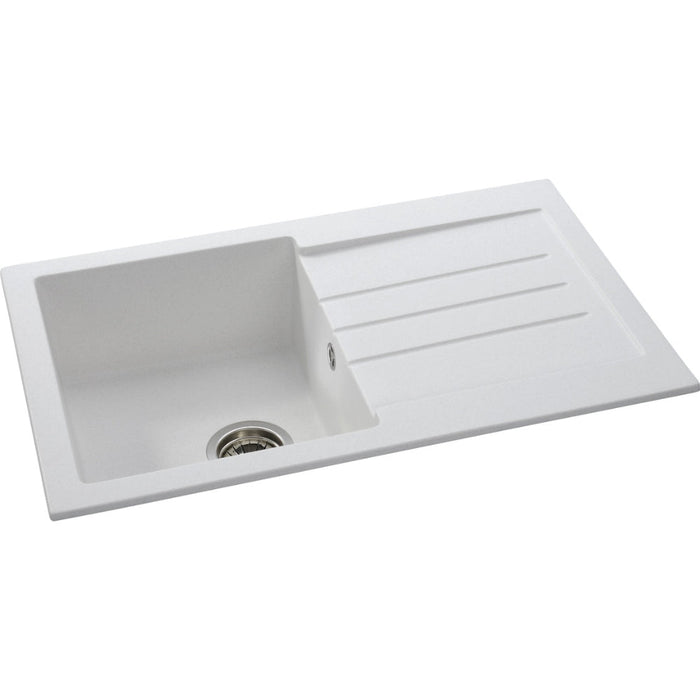 Abode Xcite 1B & Drainer Granite Inset Sink - Unbeatable Bathrooms