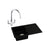Abode Xcite 1B Inset Black Metallic Sink Tap Pack - Unbeatable Bathrooms