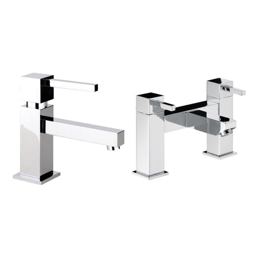 Abode Zeal Pack Offer 1 (Basin Mixer & Bath Filler) - Chrome - Unbeatable Bathrooms