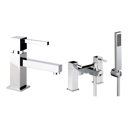 Abode Zeal Pack Offer 2 (Basin Mixer & Bath/Shower Mixer) - Chrome - Unbeatable Bathrooms