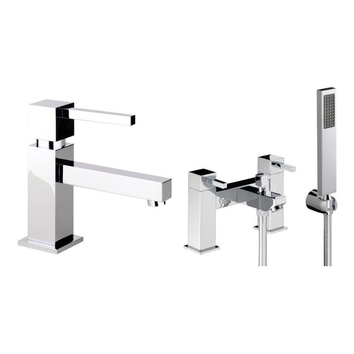 Abode Zeal Pack Offer 2 (Basin Mixer & Bath/Shower Mixer) - Chrome - Unbeatable Bathrooms