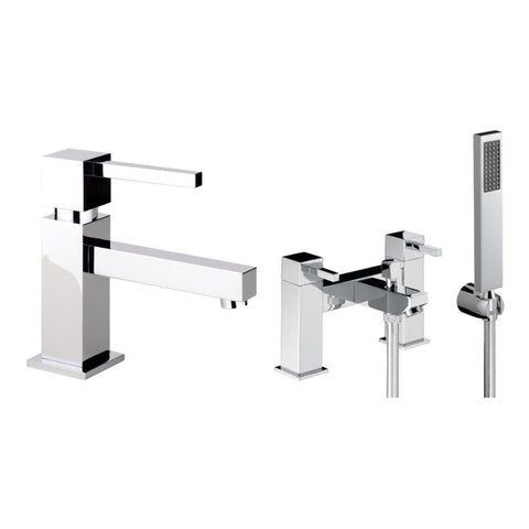 Abode Zeal Pack Offer 2 (Basin Mixer & Bath/Shower Mixer) - Chrome - Unbeatable Bathrooms